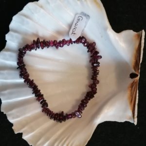 bracelet baroque grenat 6mm-agapanthe