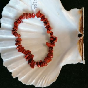 bracelet baroque jaspe-agapanthe