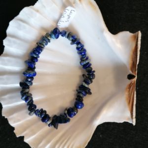 bracelet lapis-lazuli baroque
