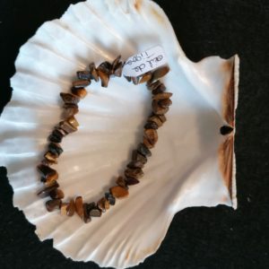 bracelet baroque oeil de tigre 6mm-agapanthe