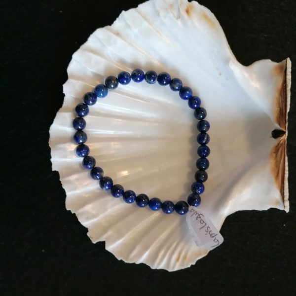 lapis lazuli bracelet -agapanthe 6mm